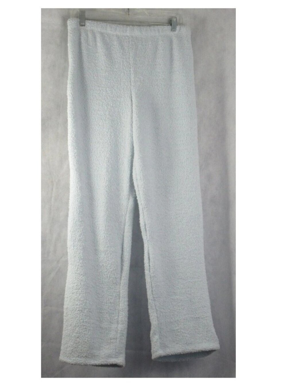 Bearpaw Women's French Terry Lounge Pajama Pants, Light Blue, Medium
